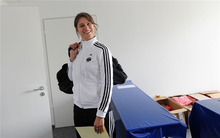 Vor acht Jahren holte sie bei Olympia Gold. Heute berichtet Britta Heidemann für das chinesische Fernsehen von der EM 2016.