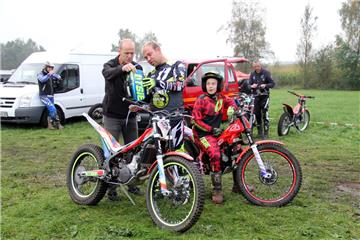 Vor dem Start stand die Abnahme an.
