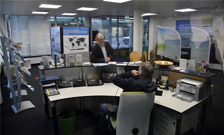 Vor zwei Jahren für 90 000 Euro umgebaut: Das Klimastadtbüro in der Fußgängerzone macht zum Jahresende dicht.  Foto Scheschonka