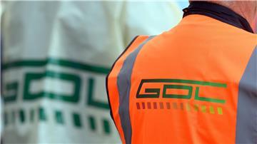 Während einer Kundgebung der Gewerkschaft Deutscher Lokomotivführer (GDL).