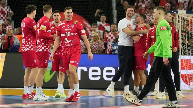Wahnsinn von Zagreb: Nach Abpfiff steigt auf dem Parkett eine große WM-Party