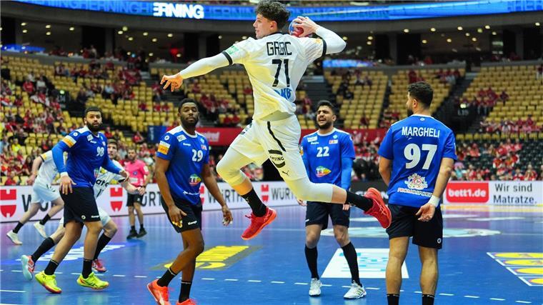 War bester Werfer beim Sieg der deutschen Handballer gegen Tunesien: Marko Grgic.