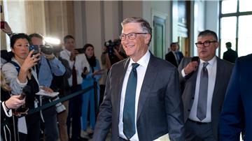 War mit von der Partie: Microsoft-Gründer Bill Gates.