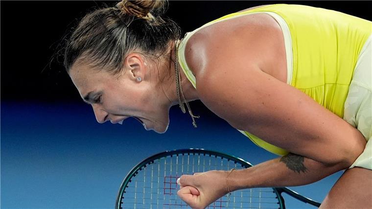 „Hab’s geschafft“: Kämpferin Keys besiegt Versagensängste War nach der Finalniederlage reichlich frustriert: Aryna Sabalenka