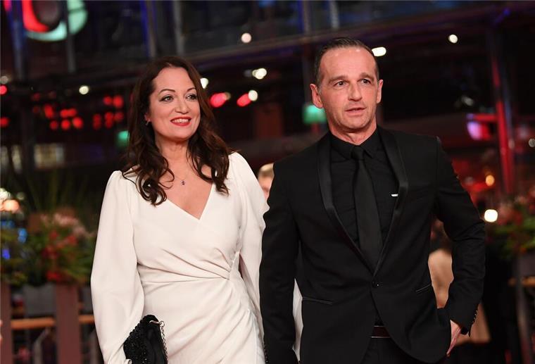 Waren lange das wohl glamouröseste Paar im politischen Berlin: Ex-Außenminister Heiko Maas (SPD) und Schauspielerin Natalia Wörner. (Archivbild)