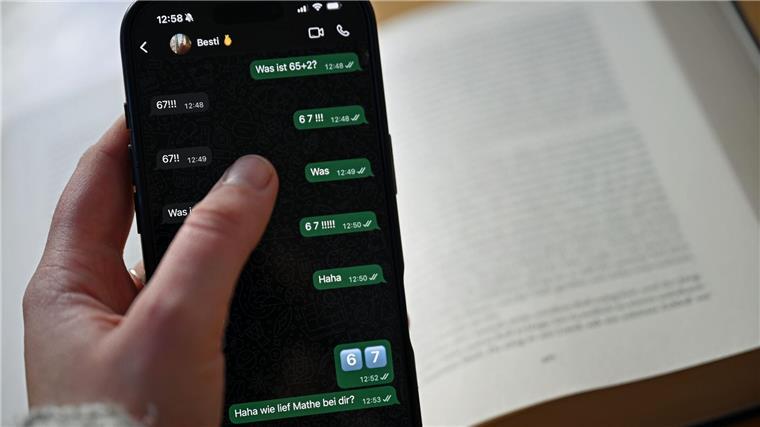 Jugendwort-Verlag: „6-7“ wohl nur ein kurzfristiger Trend Was die Zahlenkombi genau ausdrücken soll, ist vielen ein Rätsel (Symbolbild).