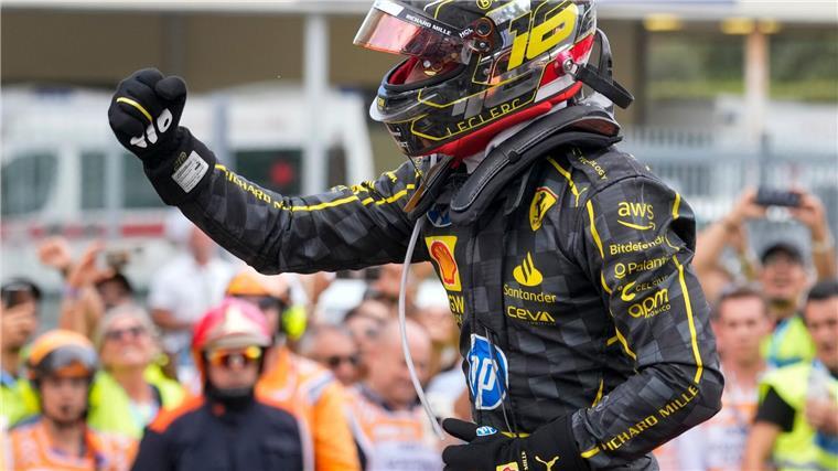Im roten Rauch von Monza: Leclercs Triumphfahrt Was für ein Rennen von Charles Leclerc.