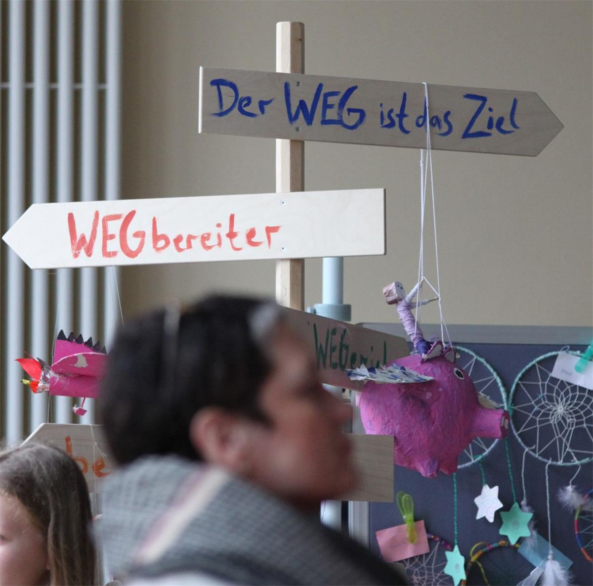 So bunt war der Tag der offenen Tür in der KGS Tarmstedt Wegweiser für die Schüler: Der Aktionstag soll Kindern und Eltern vermitteln, was die KGS Tarmstedt zu bieten hat.