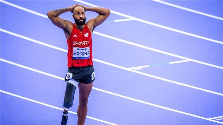 Para-Athleten in Paris hinter den Medaillen-Erwartungen Weitspringer Leon Schäfer verpasste eine Medaille.