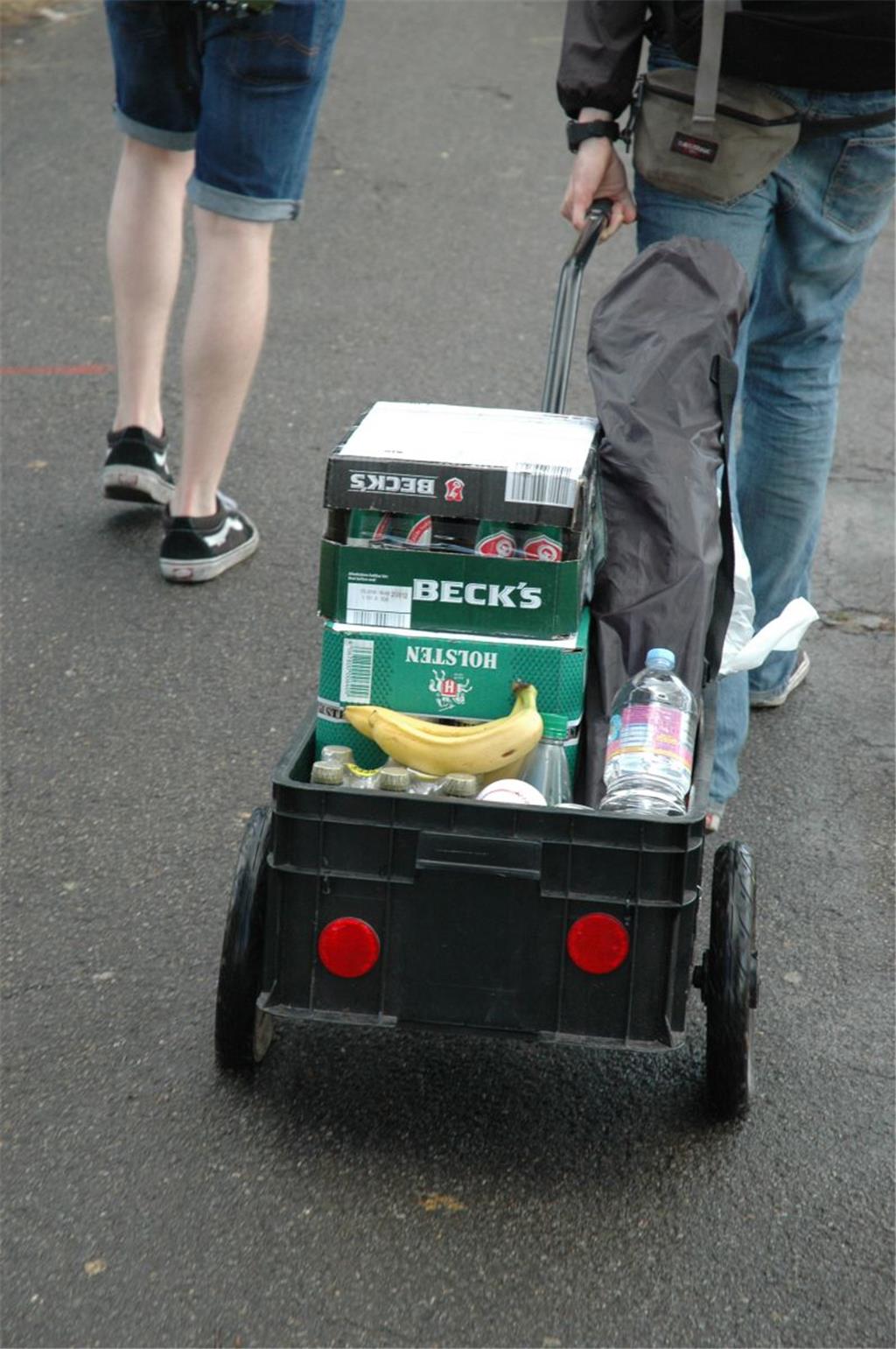Wenig Platz für Vitamine: Man muss halt Prioritäten setzen.