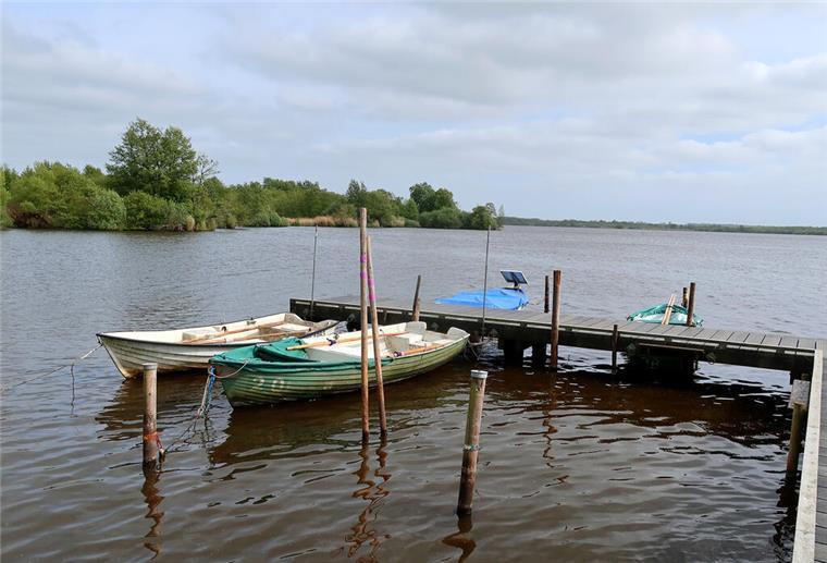 Im Rausch des Radelns See, versunkenes Dorf