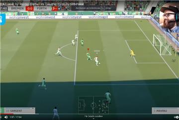 Werder Bremen hat die Möglichkeit, in Führung zu gehen.