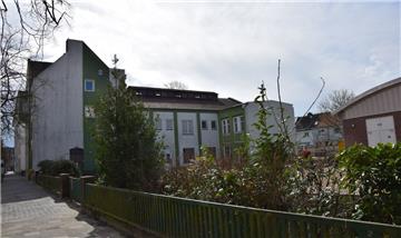Abriss von Schalt- und Bürogebäude
