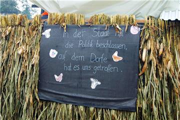 Widerstand aus dem Dorf gegen Beschlüsse aus der Stadt.