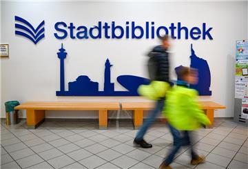 Logo der Stadtbibliothek. 