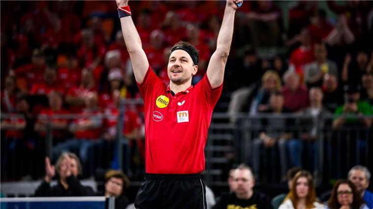 Dankbar für Titelchance: Boll will als Meister aufhören Will zum Abschied noch einmal jubeln: Tischtennis-Legende Timo Boll.