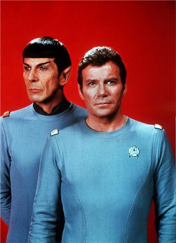 William Shatner (rechts) und Leonard Nimoy wurden in Star Trek an Bord der Enterprise zu wahren Ikonen.