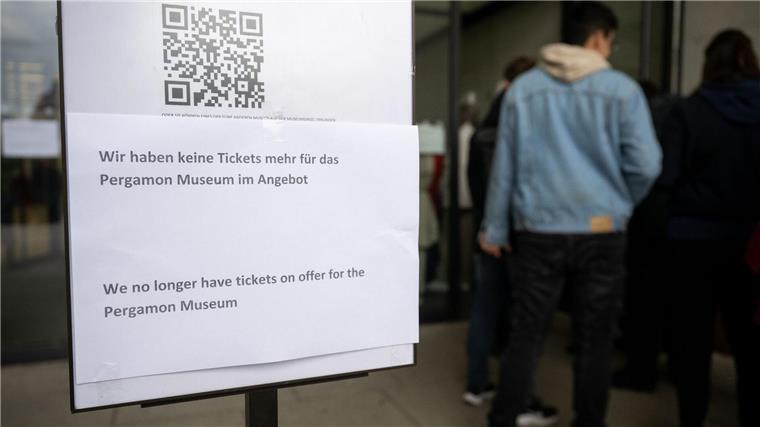 „Wir haben keine Tickets mehr für das Pergamon Museum im Angebot“: Ab 23. Oktober sind die Türen des Museums für einige Jahre ganz zu.