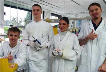  Hanno Görner, Ole Scheithauer, Nisrin Salloum und Romeo Balke 