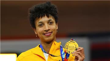 Wird in Nanjing nicht um Medaillen springen: Olympiasiegerin Malaika Mihambo.