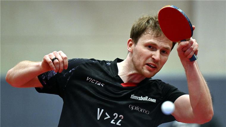 WM-Aus in der dritten Runde: Tischtennis-Profi Benedikt Duda.