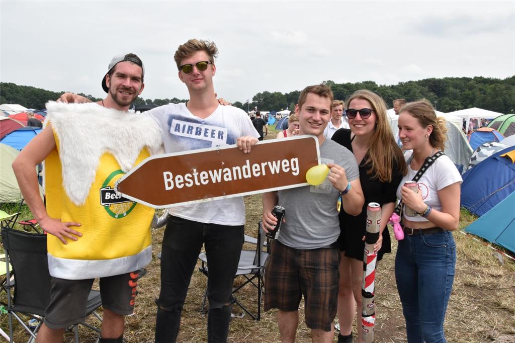 Wo geht&apos;s denn hier zum Bestewanderweg? Eine Frage, die wohl nur auf dem Hurricane aufkommt.