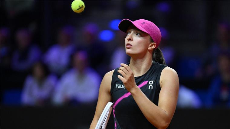 Nächster Dopingfall im Tennis: „Darf kein Geschmäckle geben“ Wurde für einen Monat wegen eines positiven Dopingtests gesperrt: Iga Swiatek