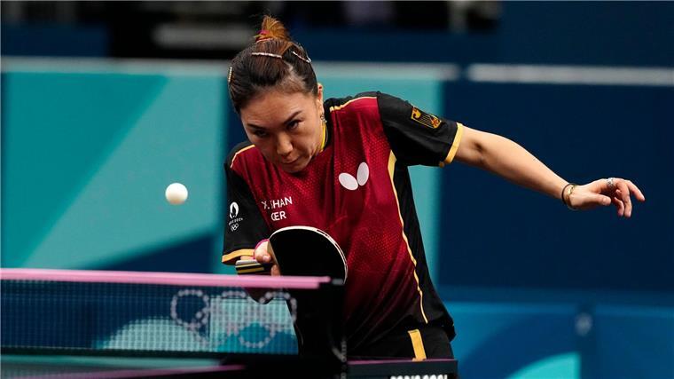 Dank Debütantin: Tischtennis-Frauen im Viertelfinale Xiaona Shan verlor ihr Einzel.