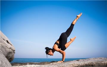 Yoga Übung