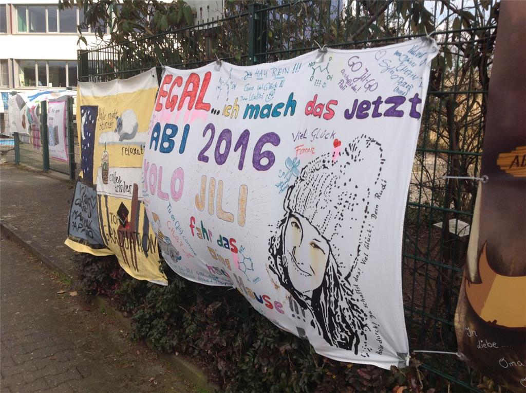Yolo gilt auch beim Abitur