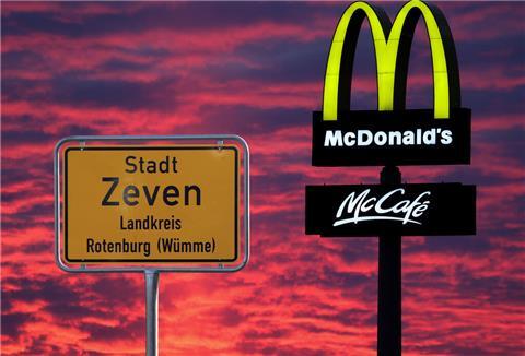 Zeven und McDonald's - das würde so toll passen. 