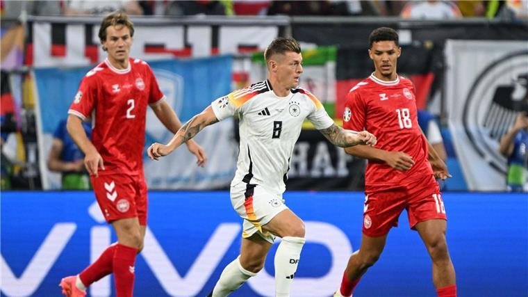Zog die Fäden im deutschen Mittelfeld: Toni Kroos (M.).