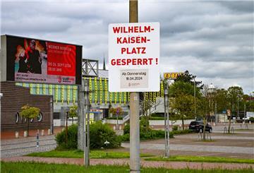 Zu den nächsten Play-off-Spielen wird der Wilhelm-Kaisen-Platz gesperrt sein.