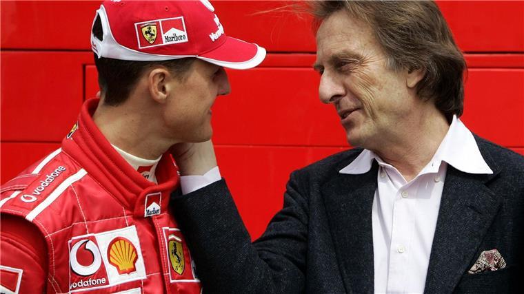 Zu den Schumacher-Hochzeiten war di Montezomolo Ferrari-Präsident.