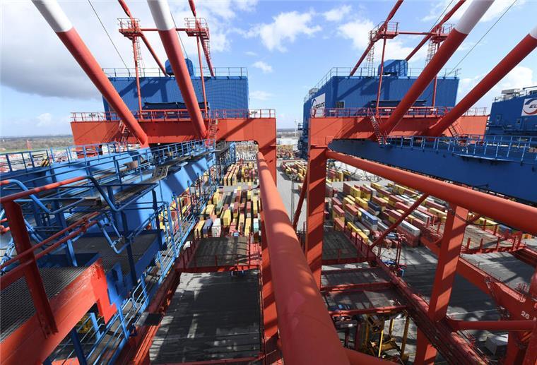 Container Hafen Bremerhaven