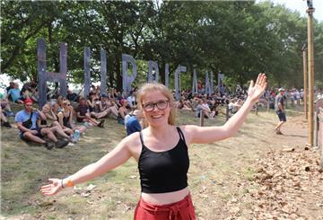 Zum ersten Mal auf dem Hurricane-Festival. Am Ende war eine Dusche ganz bitter nötig.
