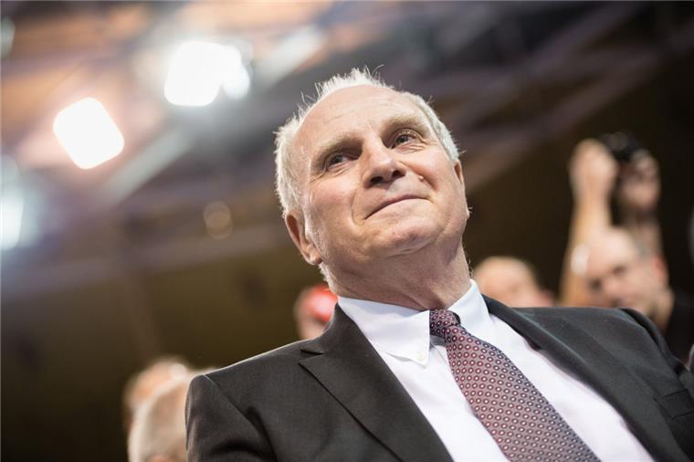 Zurück auf dem Bayern-Thorn: Uli Hoeneß.