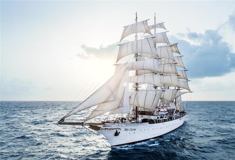 Legendärer Großsegler: „Sea Cloud“ wird exklusive Yacht - Luxus steht im Fokus Sea Cloud Großsegler