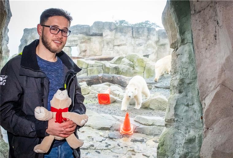 Flüchtling Ahmad Diab, Zoo am Meer, Eisbär